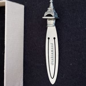 Vintage Robinwood Eiffel Tower Bookmark Silverstone
